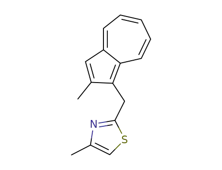 4-methyl-2-((2-methylazulen-1-yl)methyl)thiazole