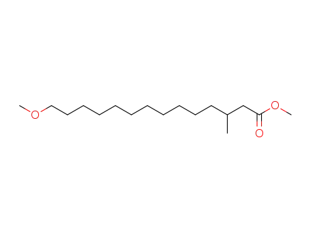 14-methoxy-3-methyl-tetradecanoic acid methyl ester
