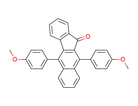 5,10-bis(4-methoxyphenyl)-11H-benzo[b]-fluoren-11-one