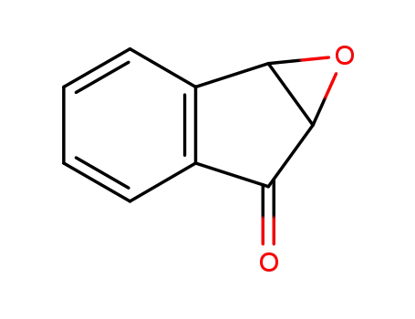 Molecular Structure of 6542-00-3 (6H-Indeno[1,2-b]oxiren-6-one,1a,6a-dihydro-)