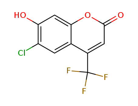 6-Chloro-7-hydroxy-4-(trifluoromethyl)coumarin 119179-66-7