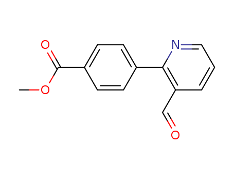 METHYL 4-(3-FORMYL-2-PYRIDINYL)BENZENECARBOXYLATE