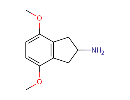 2,3-dihydro-4,7-dimethoxy-1H-inden-2-amine