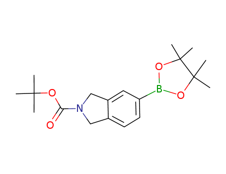 tert-butyl 5-(4,4,5,5-tetramethyl-1,3,2-dioxaborolan-2-yl)isoindoline-2-carboxyl