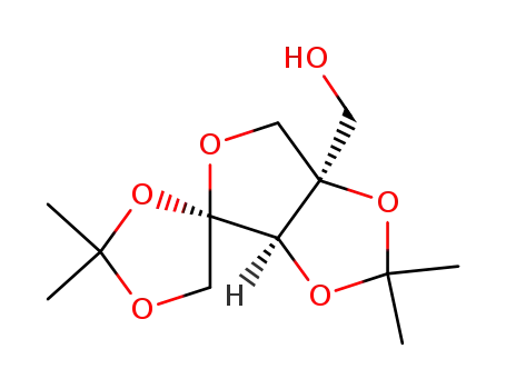 4-C-(hydroxymethyl)-1,2:3,4-di-O-isopropylidene-β-DL-erythro-pentulofuranose
