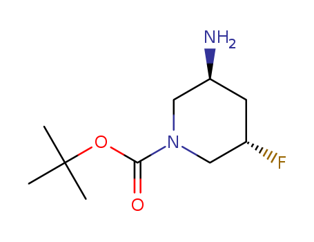 TERT-BUTYL (3S,5S)-3-AMINO-5-FLUOROPIPERIDINE-1-CARBOXYLATE