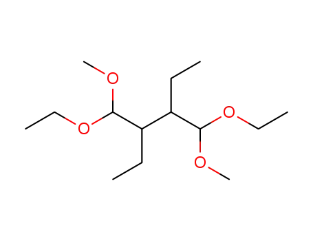 Molecular Structure of 82471-56-5 (Hexane, 3,4-bis(ethoxymethoxymethyl)-)