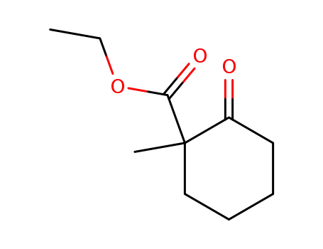 Molecular Structure of 5453-94-1 (ethyl 1-methyl-2-oxocyclohexanecarboxylate)