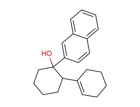 Molecular Structure of 114201-52-4 (2-cyclohex-1-enyl-1-[2]naphthyl-cyclohexanol)