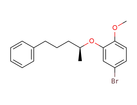 (S)-4-bromo-2-(5-phenyl-2-pentoxy)anisole