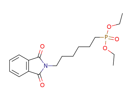 Molecular Structure of 86552-92-3 (diethyl [6-(1,3-dioxo-1,3-dihydro-2H-isoindol-2-yl)hexyl]phosphonate)