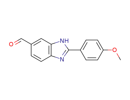 1H-Benzimidazole-5-carboxaldehyde, 2-(4-methoxyphenyl)-