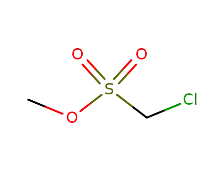 Molecular Structure of 41239-83-2 (Methanesulfonic acid, chloro-, methyl ester)
