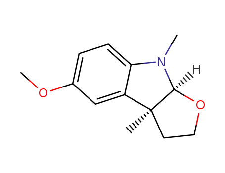 (3aS,8aS)-5-methoxy-3a,8-dimethyl-3,3a,8,8a-tetrahydro-2H-furo[2,3-b]indole