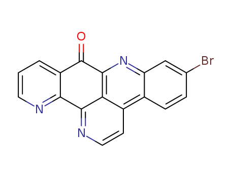 9H-Quino[4,3,2-de][1,10]phenanthrolin-9-one,6-bromo- cas  109802-17-7