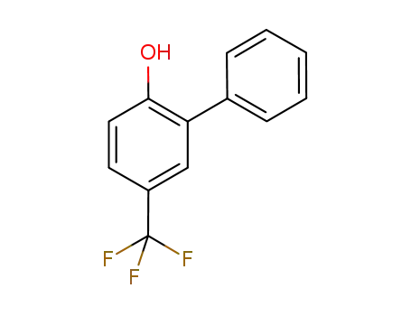 Molecular Structure of 1204817-26-4 (2-phenyl-4-trifluoromethylphenol)