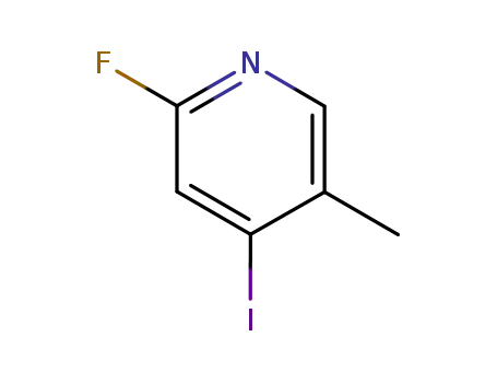 Molecular Structure of 153034-94-7 (2-Fluoro-4-iodo-5-picoline)