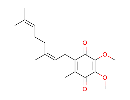 (2'Z)-2-(3,7-dimethylocta-2,6-dienyl)-3-methyl-5,6-dimethoxy-1,4-benzoquinone