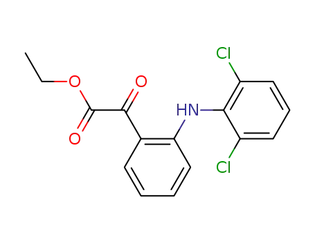 ethyl 2-(2,6-dichloroanilino)phenylglyoxylate