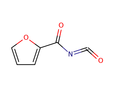 Molecular Structure of 4340-42-5 (2-FURANCARBONYL ISOCYANATE)