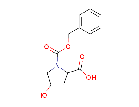 4-Hydroxy-Pyrrolidine-1,2-Dicarboxylic Acid 1-Benzyl Ester cas no. 91958-67-7 98%