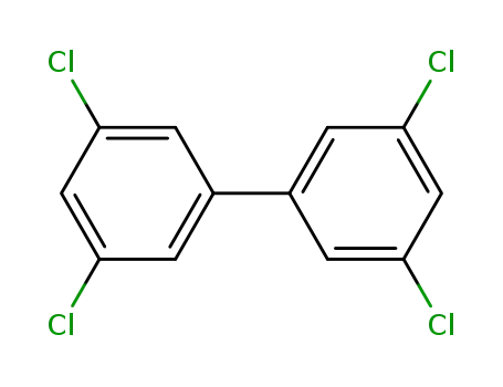 Molecular Structure of 33284-52-5 (3,3',5,5'-TETRACHLOROBIPHENYL)