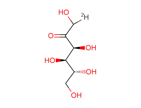 D-(-)-fructose-D<sub>1</sub>
