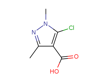 5-CHLORO-1,3-DIMETHYL-1H-PYRAZOLE-4-CARBOXYLIC ACID  CAS NO.27006-82-2