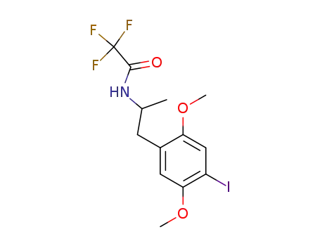 Acetamide,
2,2,2-trifluoro-N-[2-(4-iodo-2,5-dimethoxyphenyl)-1-methylethyl]-