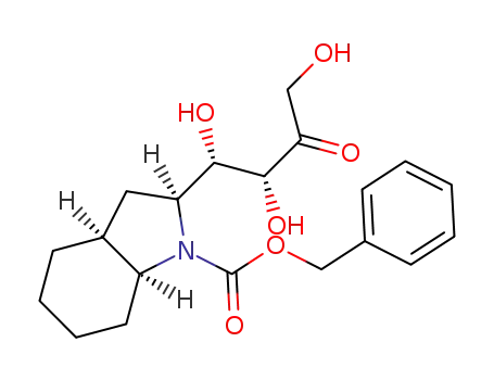 (2S,3aS,7aS)-N-(benzyloxycarbonyl)-2-[(1'S,2'R)-1,2,4-trihydroxy-3-oxobutyl]octahydroindole