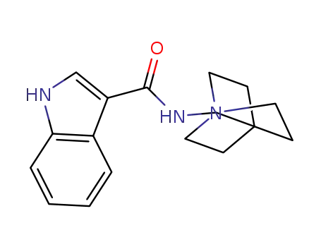 N-(quinuclidin-4-ylmethyl)-1H-indole-3-carboxamide