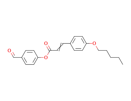 p-(p'-n-pentyloxycinnamoyloxy) benzaldehyde
