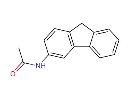 Molecular Structure of 6292-55-3 (3-acetylaminofluorene)