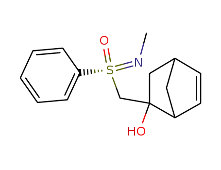 Bicyclo[2.2.1]hept-5-en-2-ol,
2-[(N-methyl-S-phenylsulfonimidoyl)methyl]-