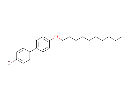 Molecular Structure of 138567-31-4 (1,1'-Biphenyl, 4-bromo-4'-(decyloxy)-)