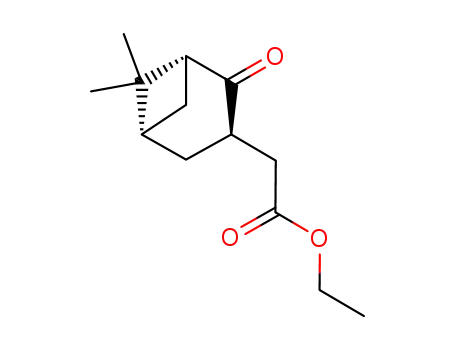 ethyl ((1R,3R,5S)-2-oxo-6,6-dimethylbicyclo<3.1.1>hept-3-yl)acetate
