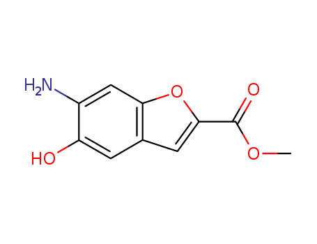 2-BENZOFURANCARBOXYLIC ACID 6-AMINO-5-HYDROXY-,METHYL ESTER