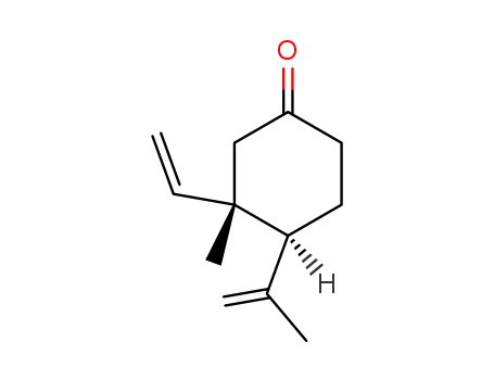 (3S,4S)-3-Methyl-4-isopropyl-3-vinyl-1-cyclohexanone