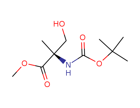 L-Serine,N-[(1,1-dimethylethoxy)carbonyl]-2-methyl-, methyl ester