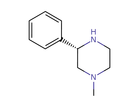 Molecular Structure of 931115-08-1 ((3S)-1-methyl-3-phenylpiperazine)