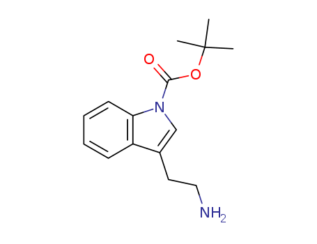 tert-butyl 3-(2-aminoethyl)indole-1-carboxylate