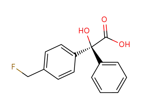 (S)-α-hydroxy-α-<4-(fluoromethyl)phenyl>benzeneacetic acid
