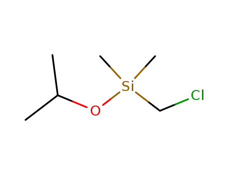 Molecular Structure of 18171-11-4 (Chloromethyldimethylisopropoxysilane)