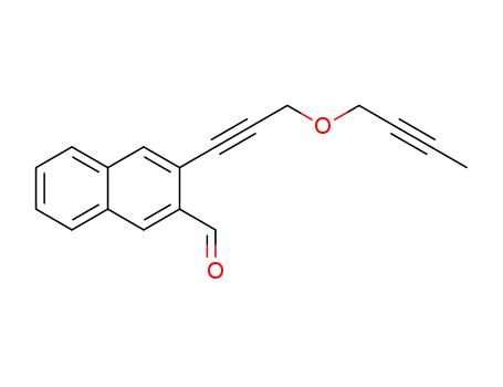 3-(3-(but-2-ynyloxy)prop-1-ynyl)-2-naphthaldehyde