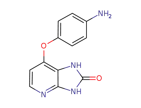 7-(4-aminophenoxy)-1,3-dihydroimidazole[4,5-b]pyridine-2-one