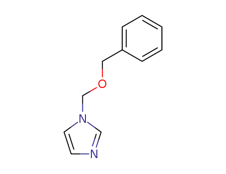 Molecular Structure of 49822-58-4 (1H-Imidazole, 1-[(phenylmethoxy)methyl]-)