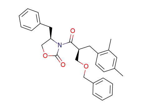 (4R)-4-benzyl-3-[(2S)-2-benzyloxymethyl-3-(2,4-dimethylphenyl)propionyl]-2-oxazolidinone