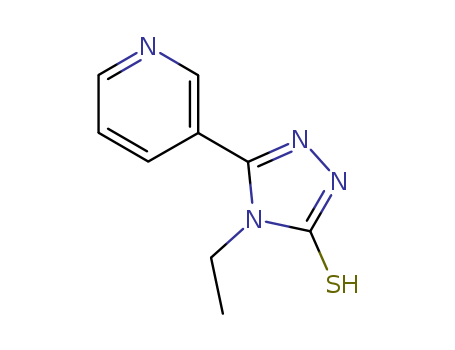4-Ethyl-5-(pyridin-3-yl)-4H-1,2,4-triazole-3-thiol