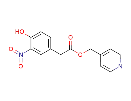 4-picolyl 4'-hydroxy-3'-nitrophenylacetate