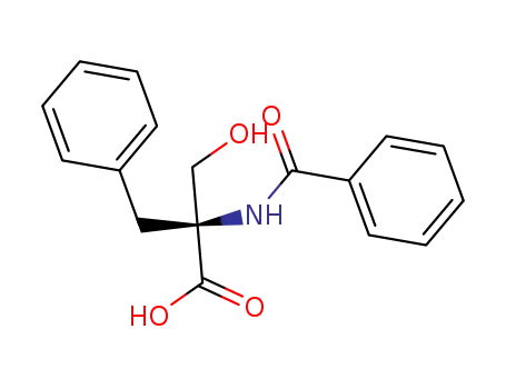 D-Phenylalanine, N-benzoyl-a-(hydroxymethyl)-